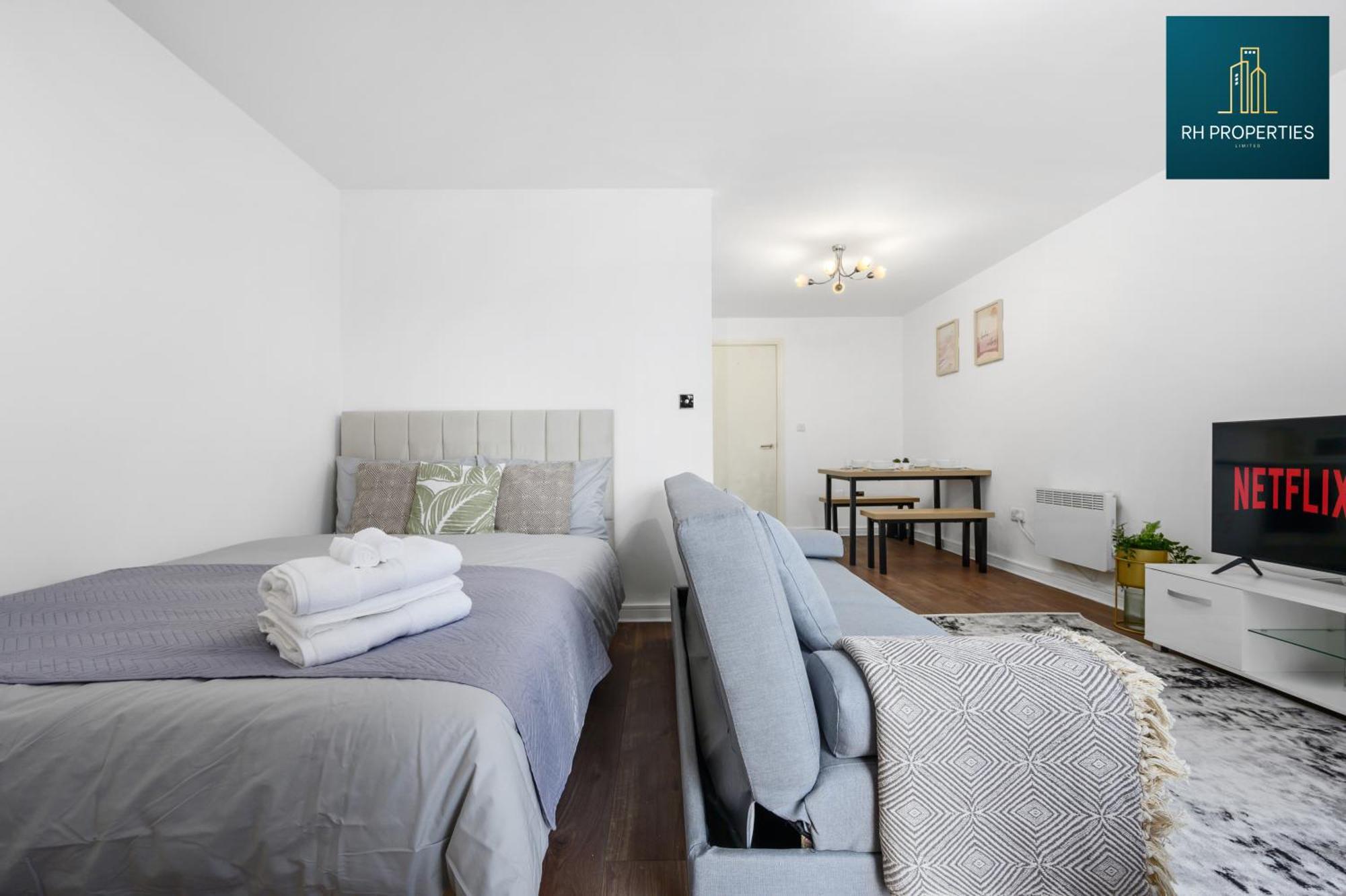 Modern Studio Near City Centre Manchester Kültér fotó